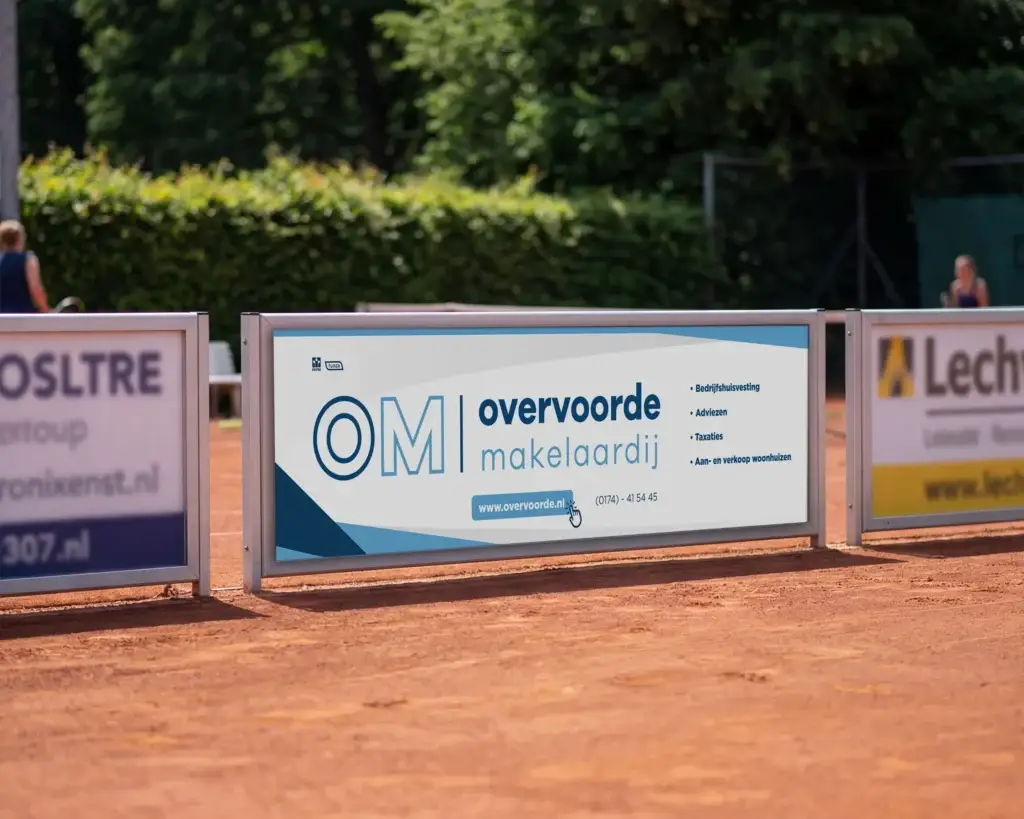 Sponsoruiting van Overvoorde Makelaardij