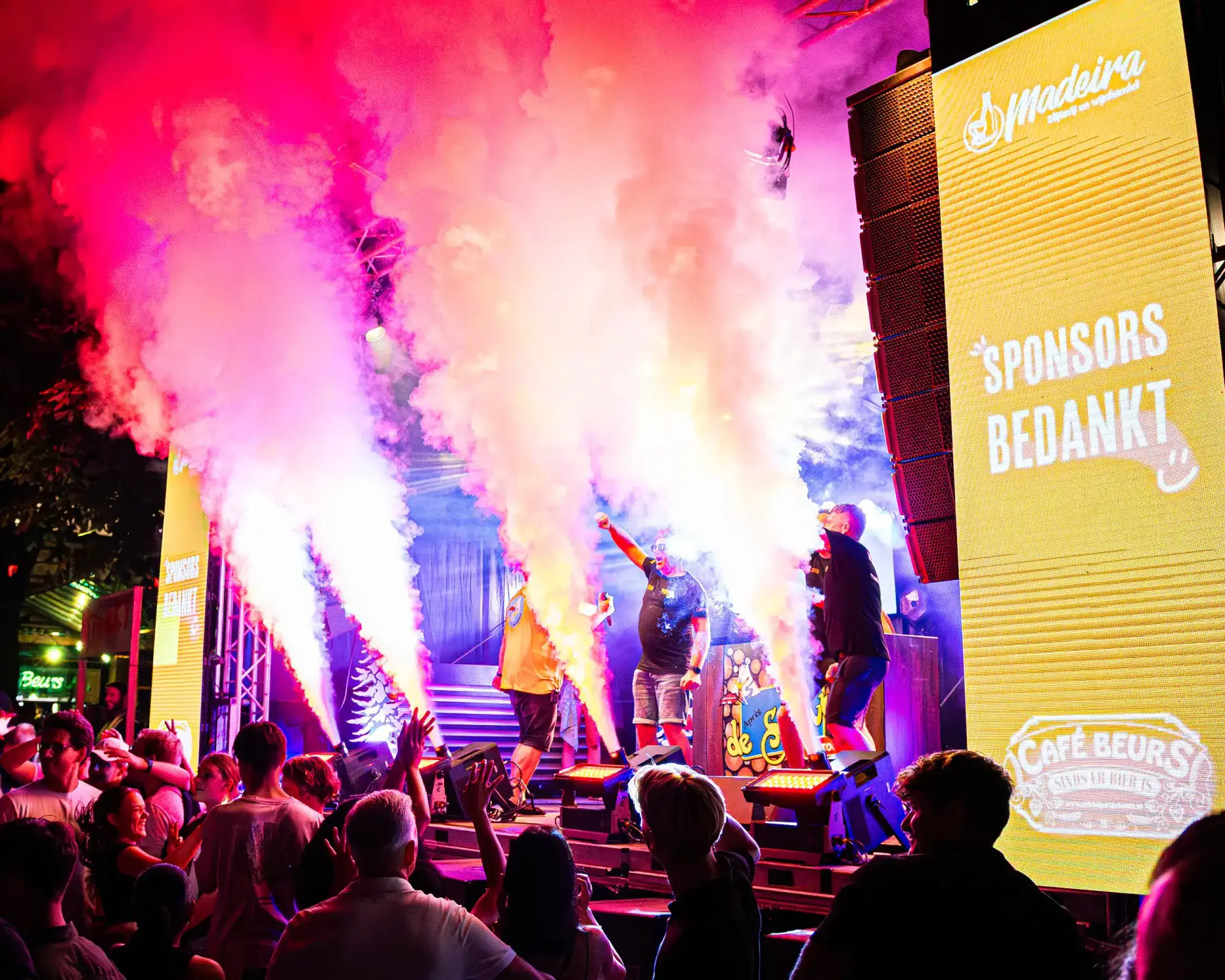 Raak reclame project feestweek Vaartplein detailfoto 4