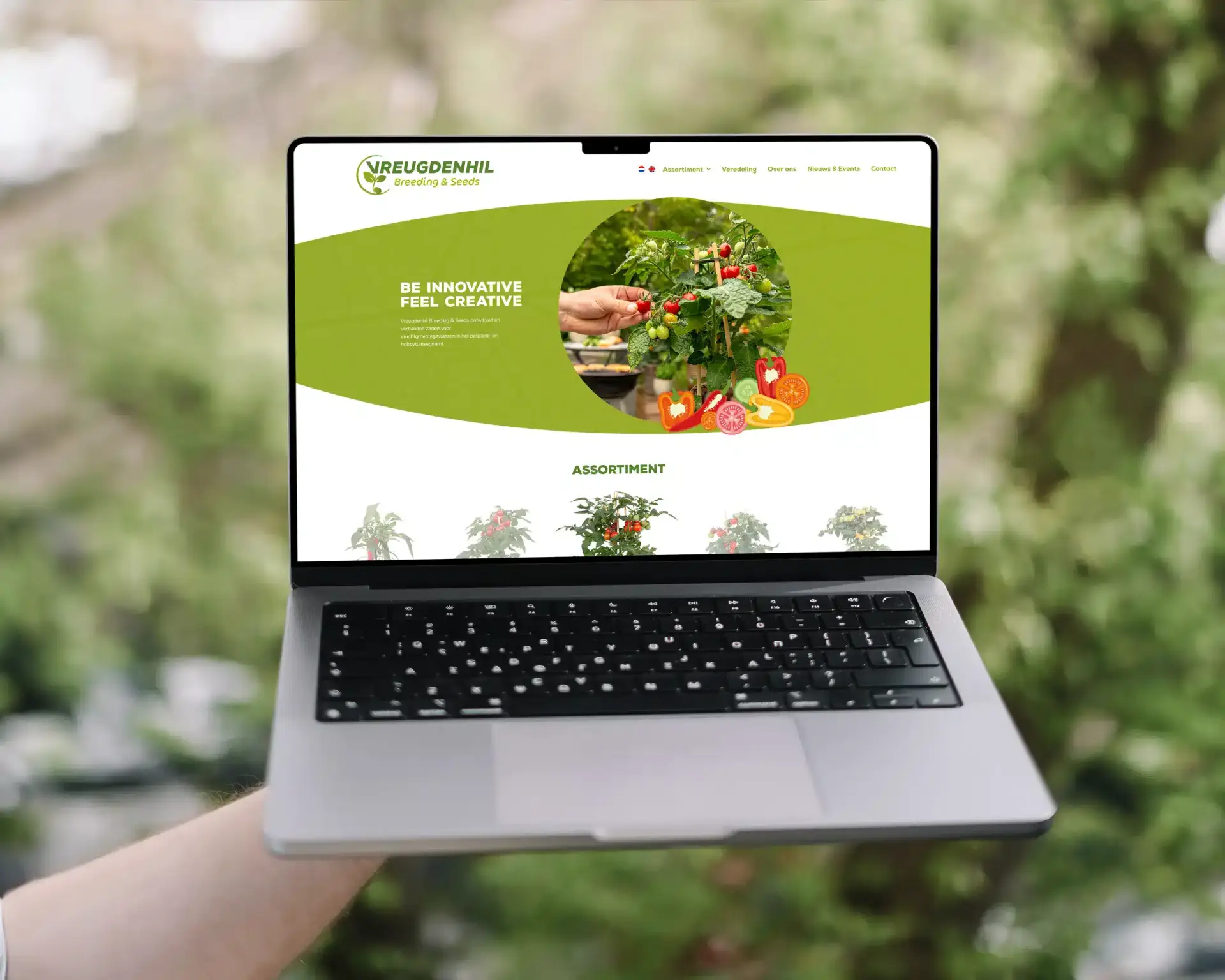 Raak reclame project Vreugdenhil Breeding & Seeds